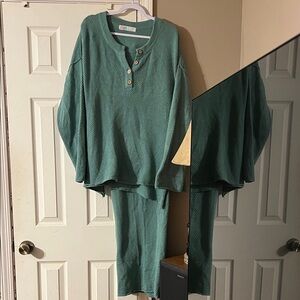 Beachwear Top and Pants Set